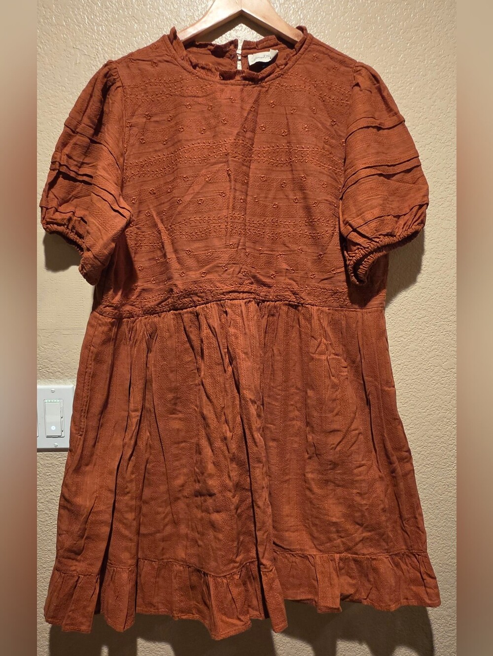 Universal Thread Rust Midi Dress - Picture 9 of 10